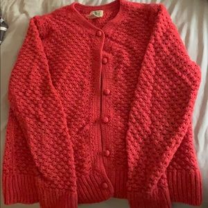LL Bean cardigan